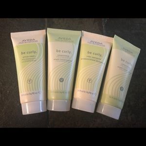 Aveda brand travel/trial size hair care.
